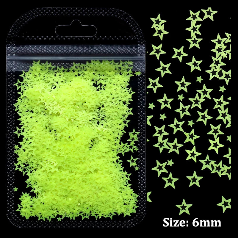 2g Holographic Nail Art Glitter Shiny Sweet Love Red Heart Flakes Sequins 3D Nail Paillette Manicure Valentine's Day Decorations