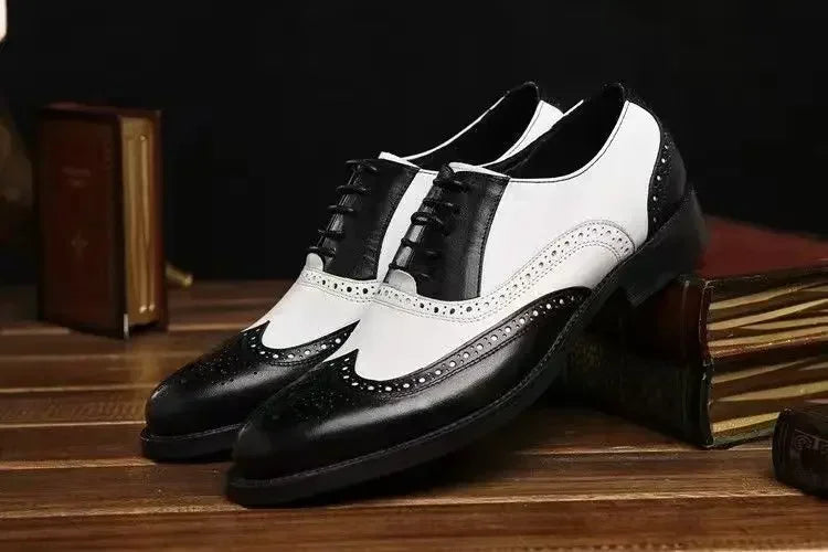Designer's Classic Men's Formal Shoes, Lace Up Shoes, Plus Size Pointed Business Casual Comfortable Men's Wedding Formal Shoes