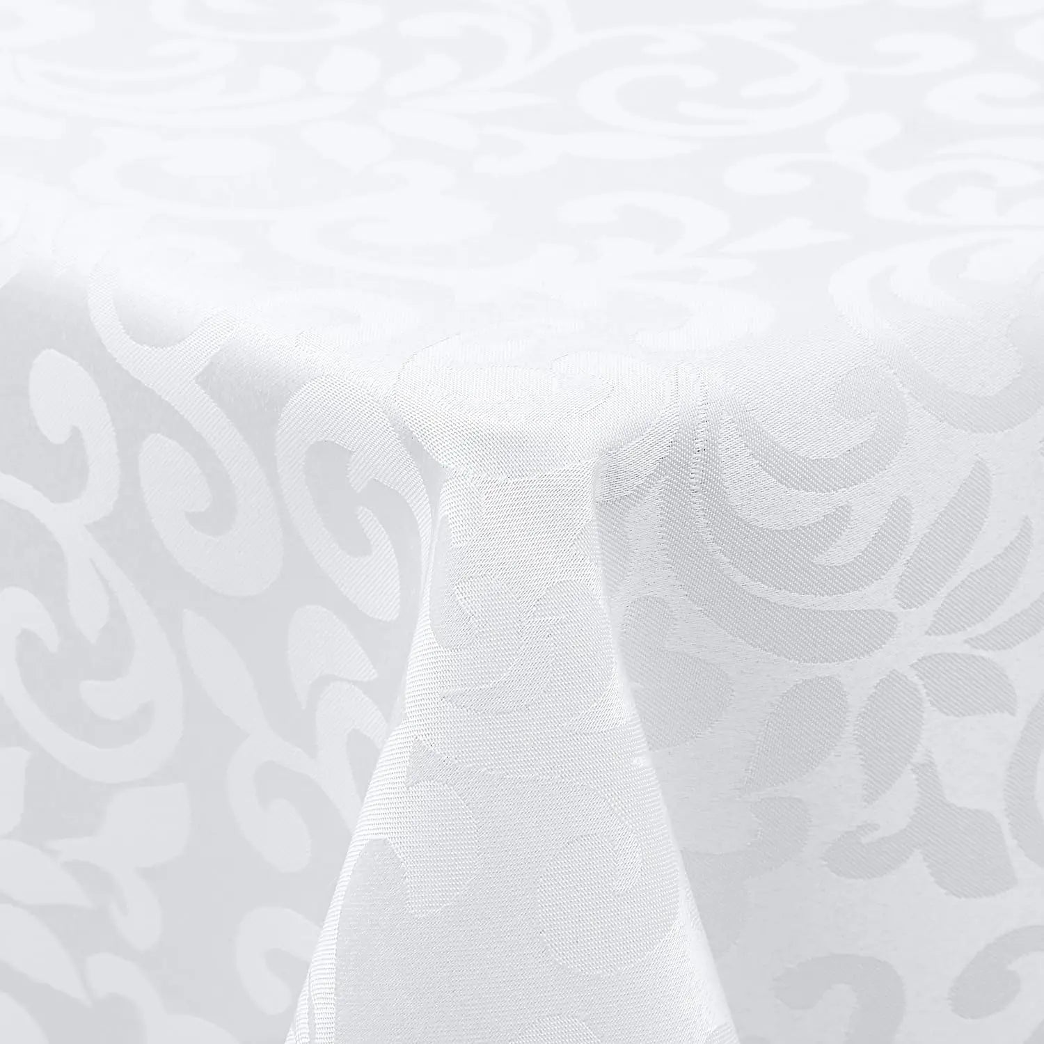 HAPIHAPPY Mantel Rectangular Mantel de Poliéster Mantel Jacquard Teñido Mantel Decoración y Accesorios de Mesa