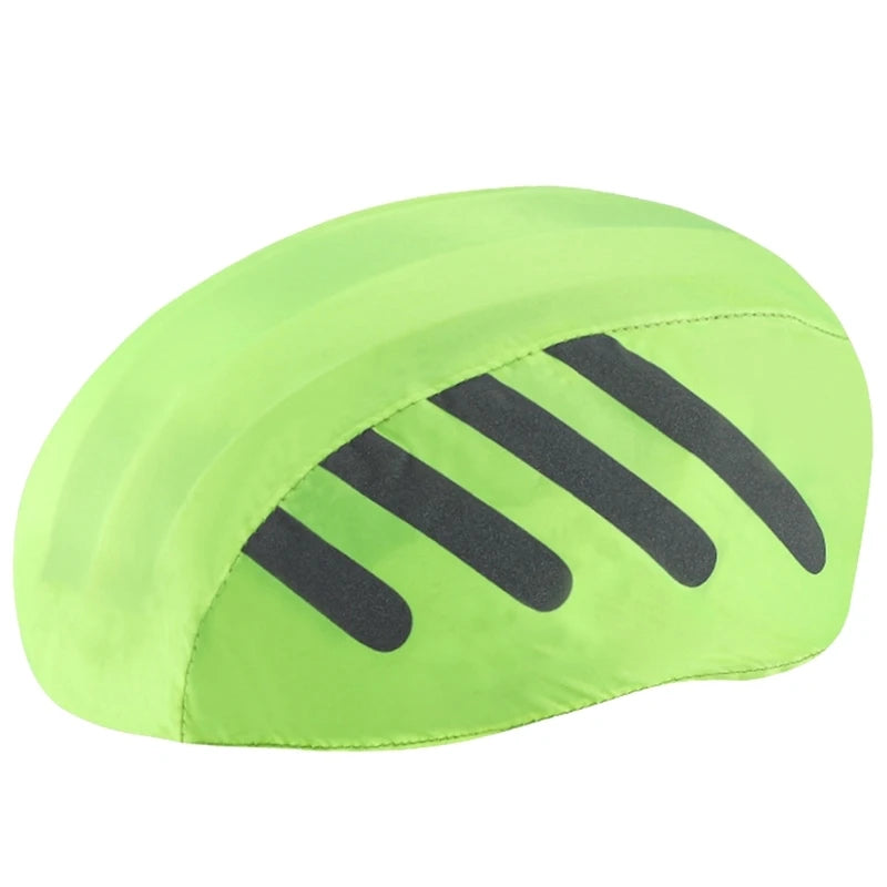 Cyclings Bicycles Helmets Rain Cover with Reflectives Strips Waterproofs Windproofs Bicycles Helmets Cover Cyclings Ride Gear