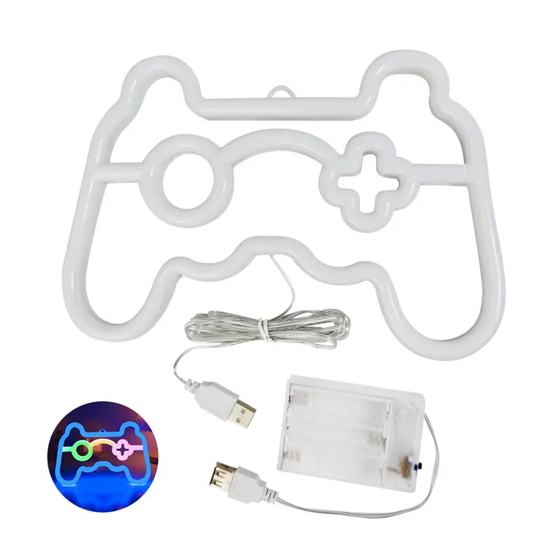 Gamepad Neon LED Light – Vibrant, Portable & Perfect for Any Space
