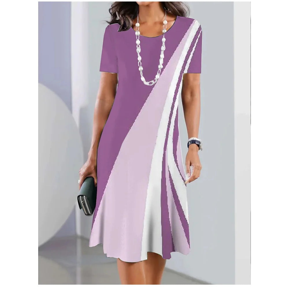 Vestido Elegante de Verano para Mujer – Tejido Suave y Fluido