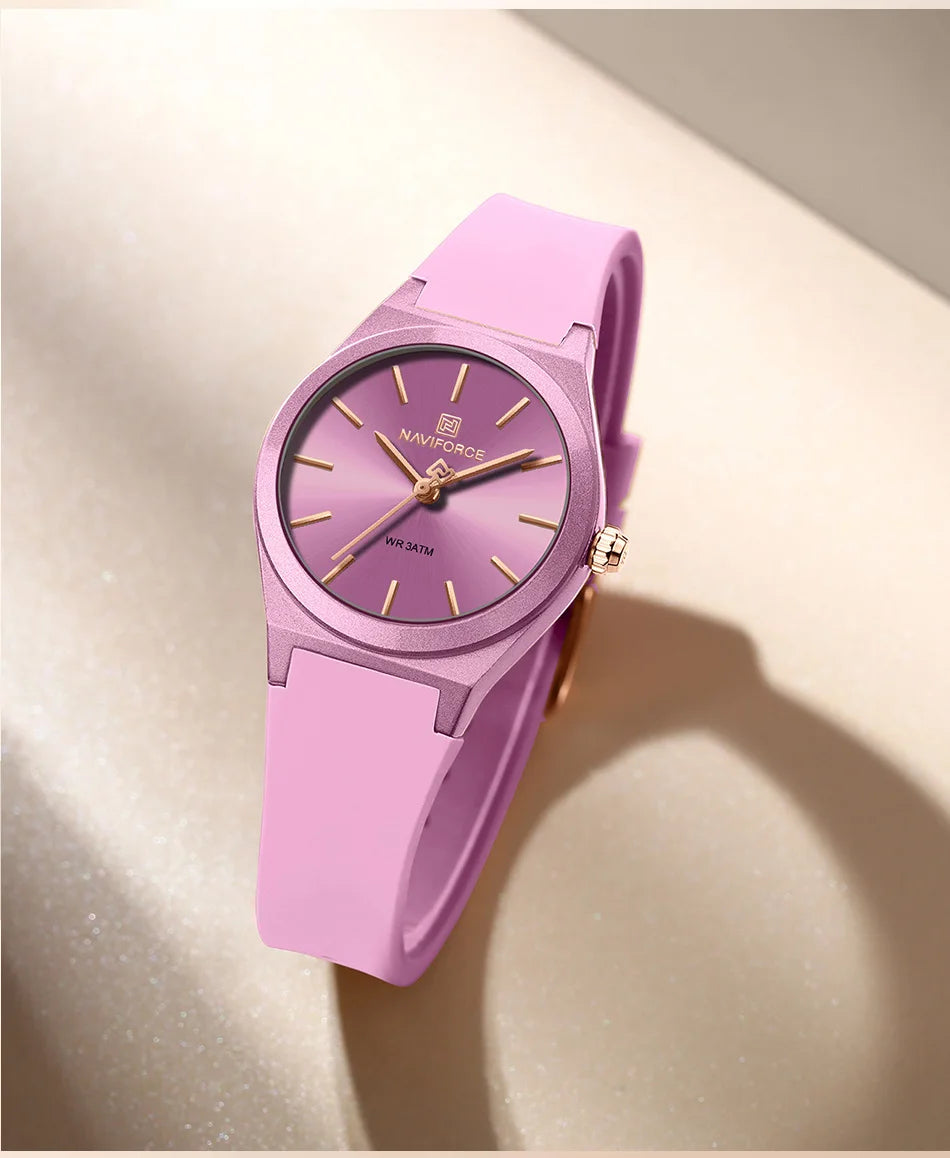NAVIFORCE Women Watches Luxury High Quality Quartz Watch Ladies Creative Clocks Waterproof Female Wristwatches Relogio Feminino