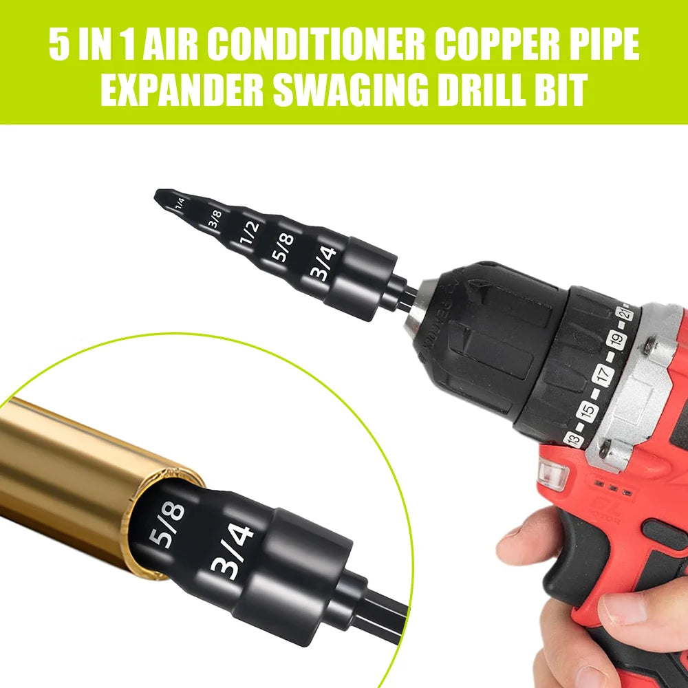 Copper Pipe Expanders, Swaging Tools HVAC, Drilling Pipe Expansion Tools,Air Conditioning Copper Pipe Expanders,Maintenance Tool