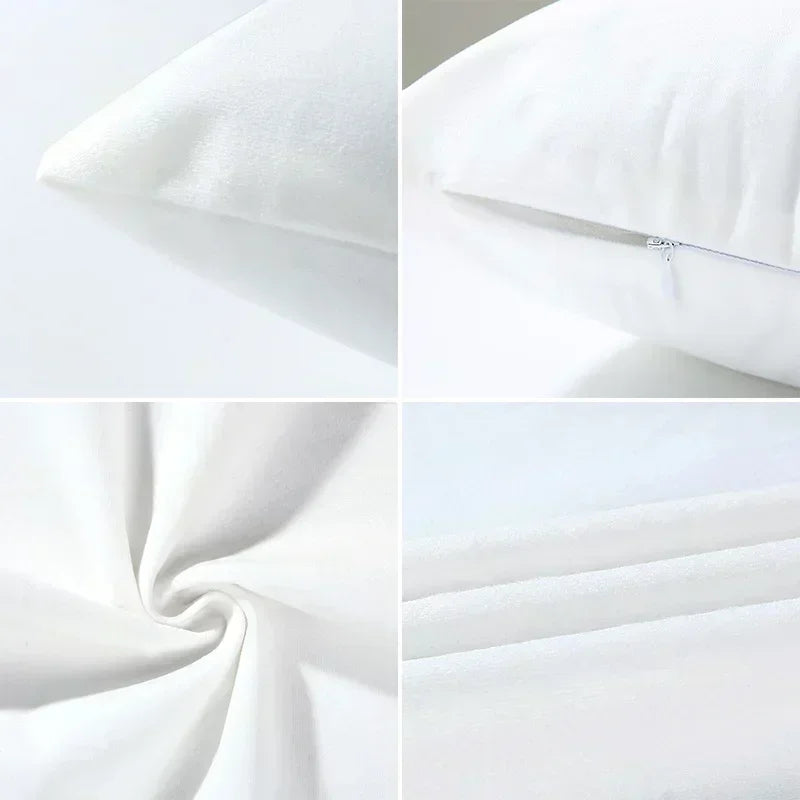 Blue floral pillowcases for a warm home atmosphereSuitable for sofa car bedroom decorative cushion cover pillow cover