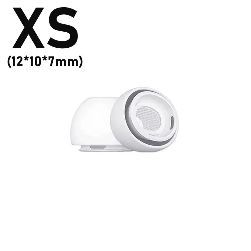 Puntas de silicona suave para Airpods Pro 1/2 Gen Fundas protectoras para auriculares Orificio de reducción de ruido Almohadillas para Apple Air Pods Pro