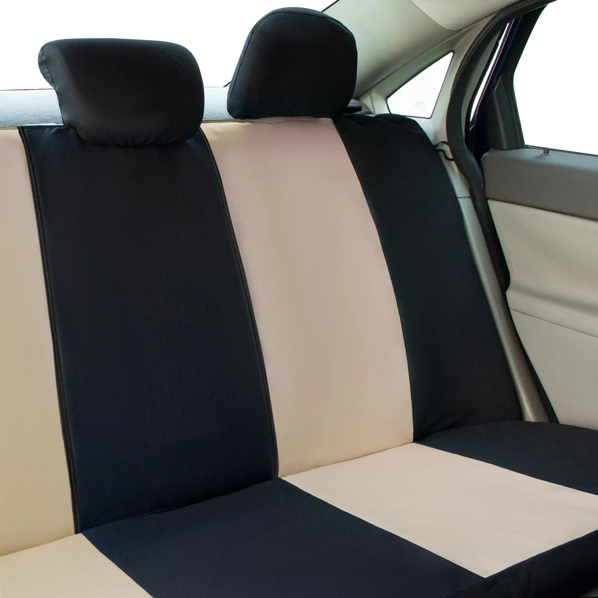 Sports Style Full Set Polyester Fabric Car Seat Covers Car Seat Protector Universal Fit Most Cars SUVs