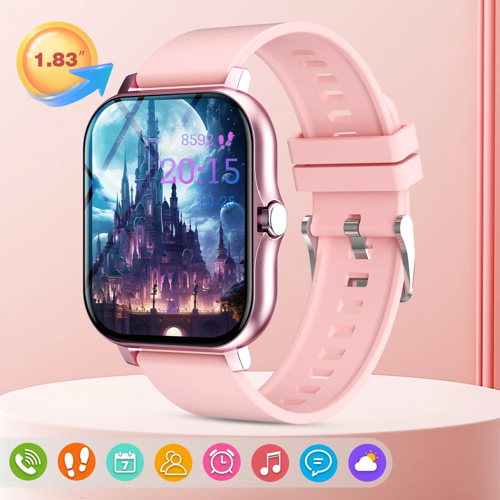 Smartwatch: llamadas inalámbricas, seguimiento de actividad física y comodidad diaria