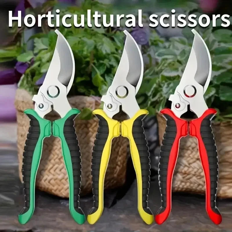 Gardening pruning shears - Professional sharp over-the-bridge pruning shears - Tree pruning tools - Manual pruning shears - Gard