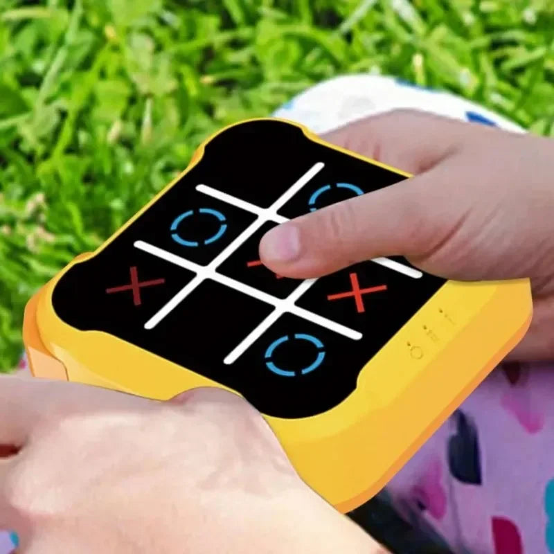 Tic-Tac-Toe Board Board Multifunctional Electronic Games Montessori Puzzle Table Game Chess Chess Set Portable For Adults Kids