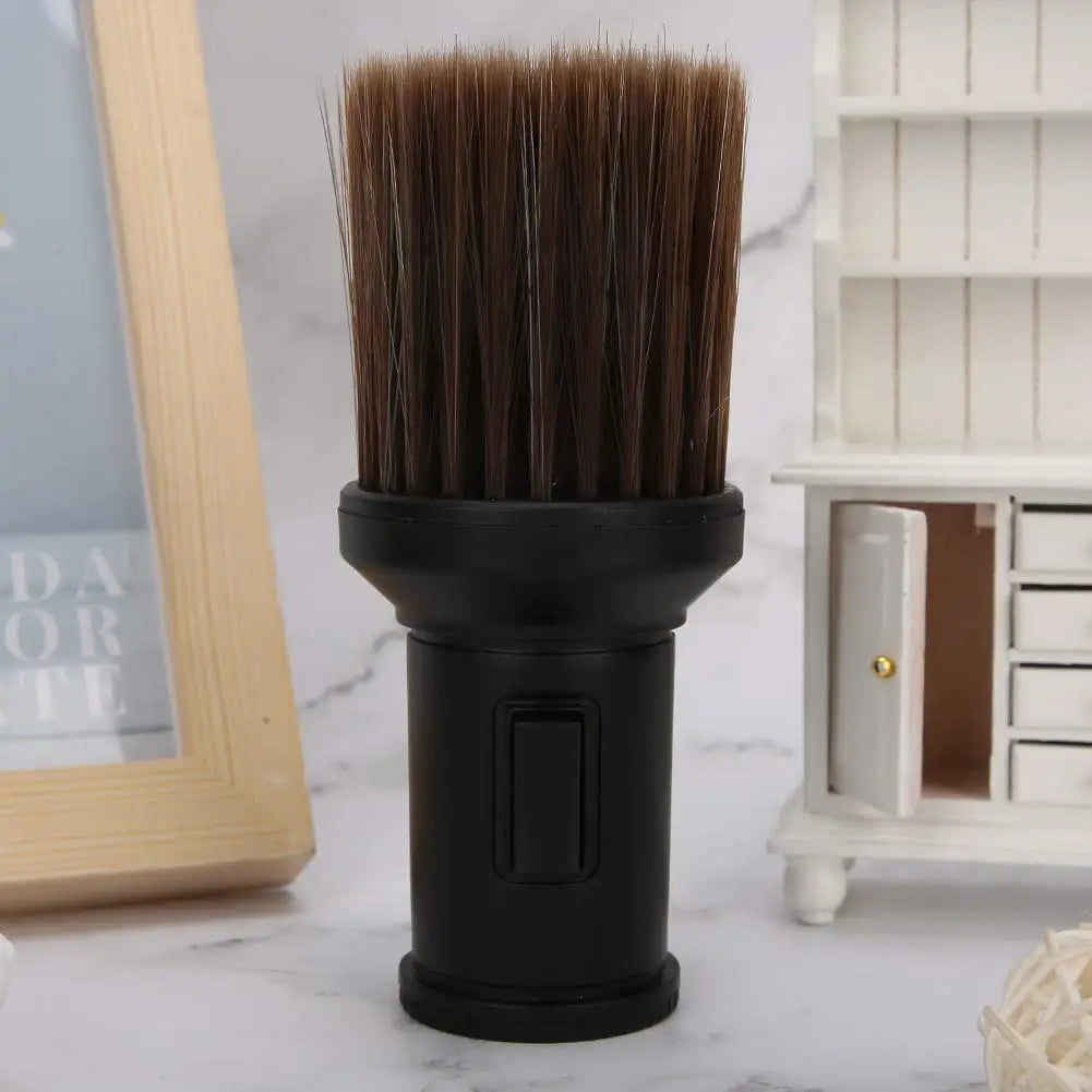 Cepillos de cuello para barrer el cabello de peluquero profesional, cepillo quita-polvo facial para peluquería, accesorio para herramientas de corte de pelo de barbería