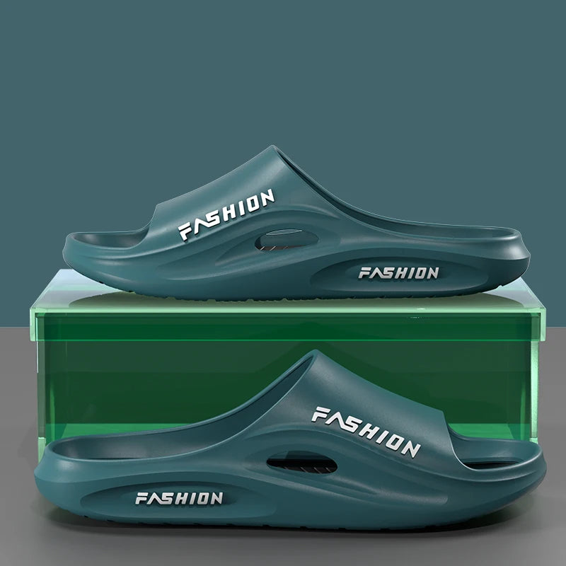 Men's slippers for outdoor wear in summer with soft soles new high-end sports sandals for men anti slip and odor proof