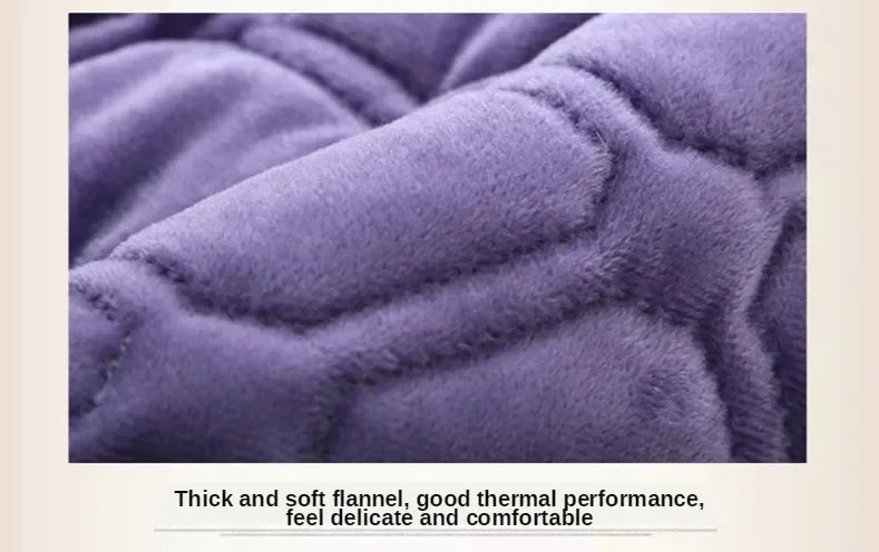 1PC Luxury Bed Cover Thickened Anti-Slip Bed Solid Color Warm Quilted Bedspread Bedding Velvet Comforter Short Plush Sofa Towel