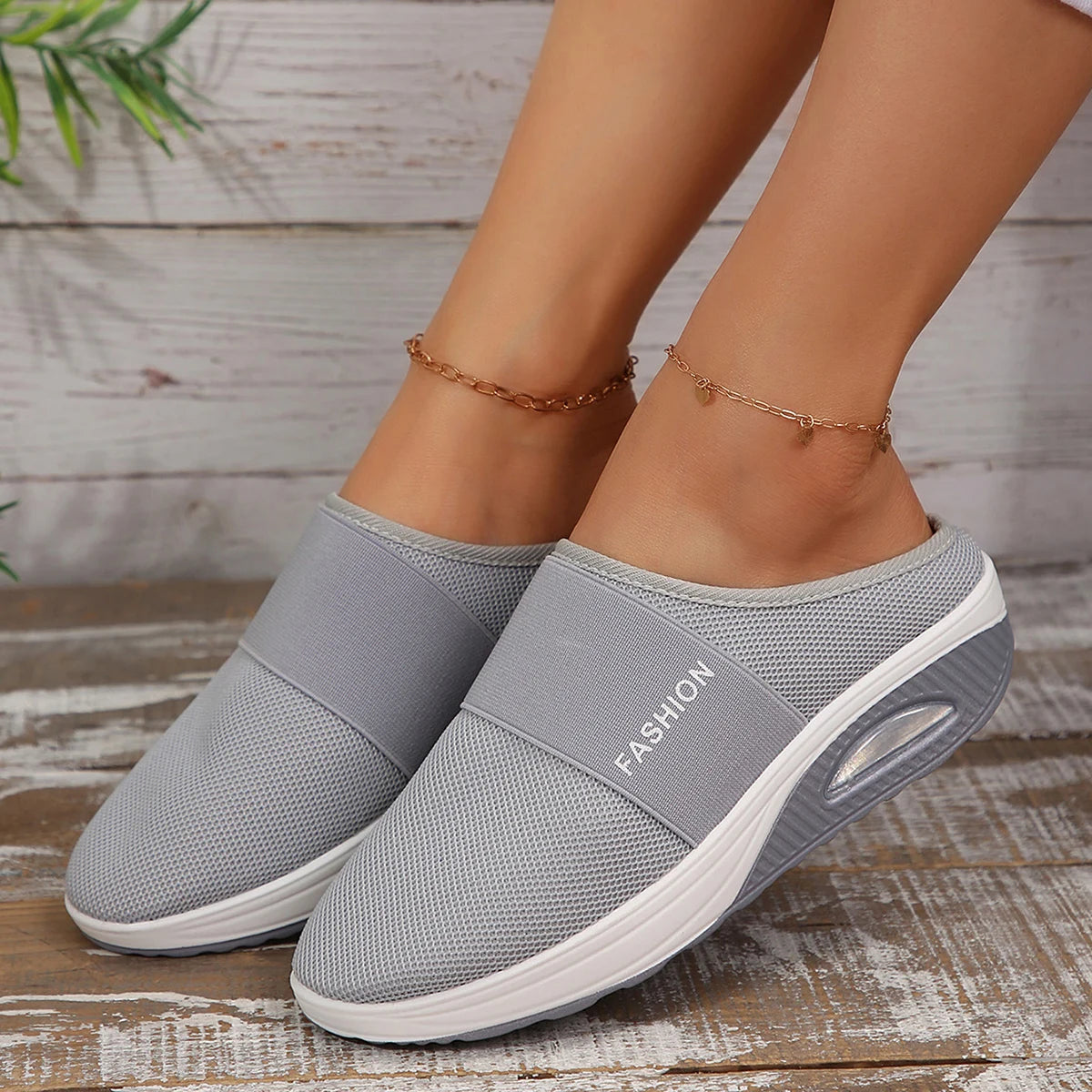 Women Wedges Slippers New Summer Sandals Vintage Anti-slip Casual Shoes for Women Platform Retro Slippers Slides Women