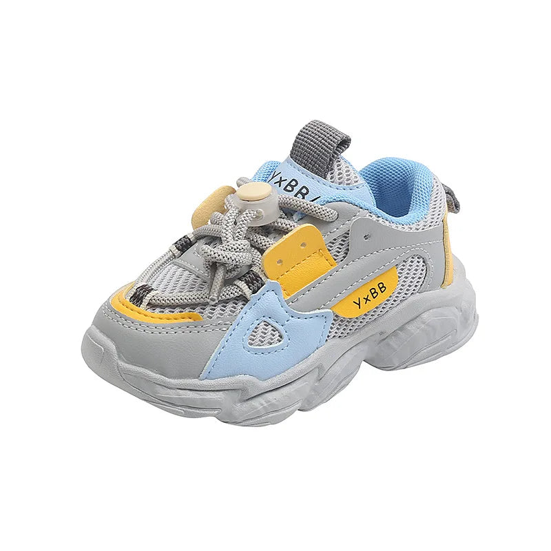 Kids Sport Shoes Fashion Mesh Breathable Boys Sneakers Spring Autumn Children Girls Outdoor Running Shoes