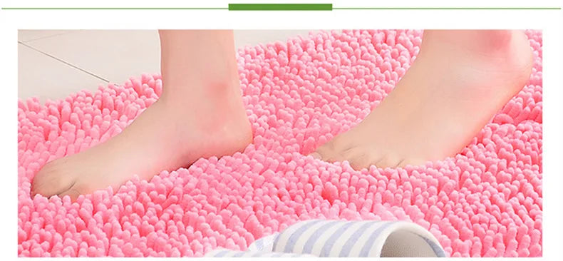 Bath Mat Cheap  Thicken Memory Carpet Rugs Toilet Bathtub Room Living Room Door Bathroom Absorbent Foot Floor Mats