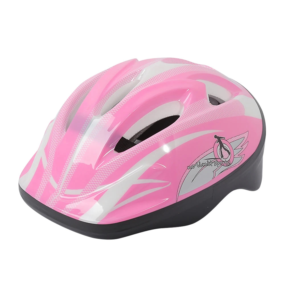 Casco para monopatín, patinete o bicicleta para niños, set de equipo de protección deportiva con rodilleras, coderas y muñequeras para niños y niñas, casco de esquí