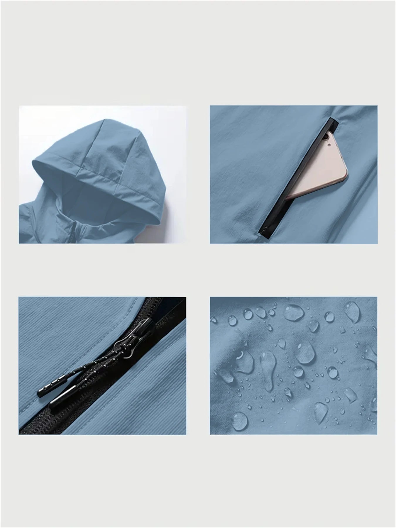 New men's top, men's sun-protective jacket and windbreaker are fashionable and trendy, with a variety of colors and styles,