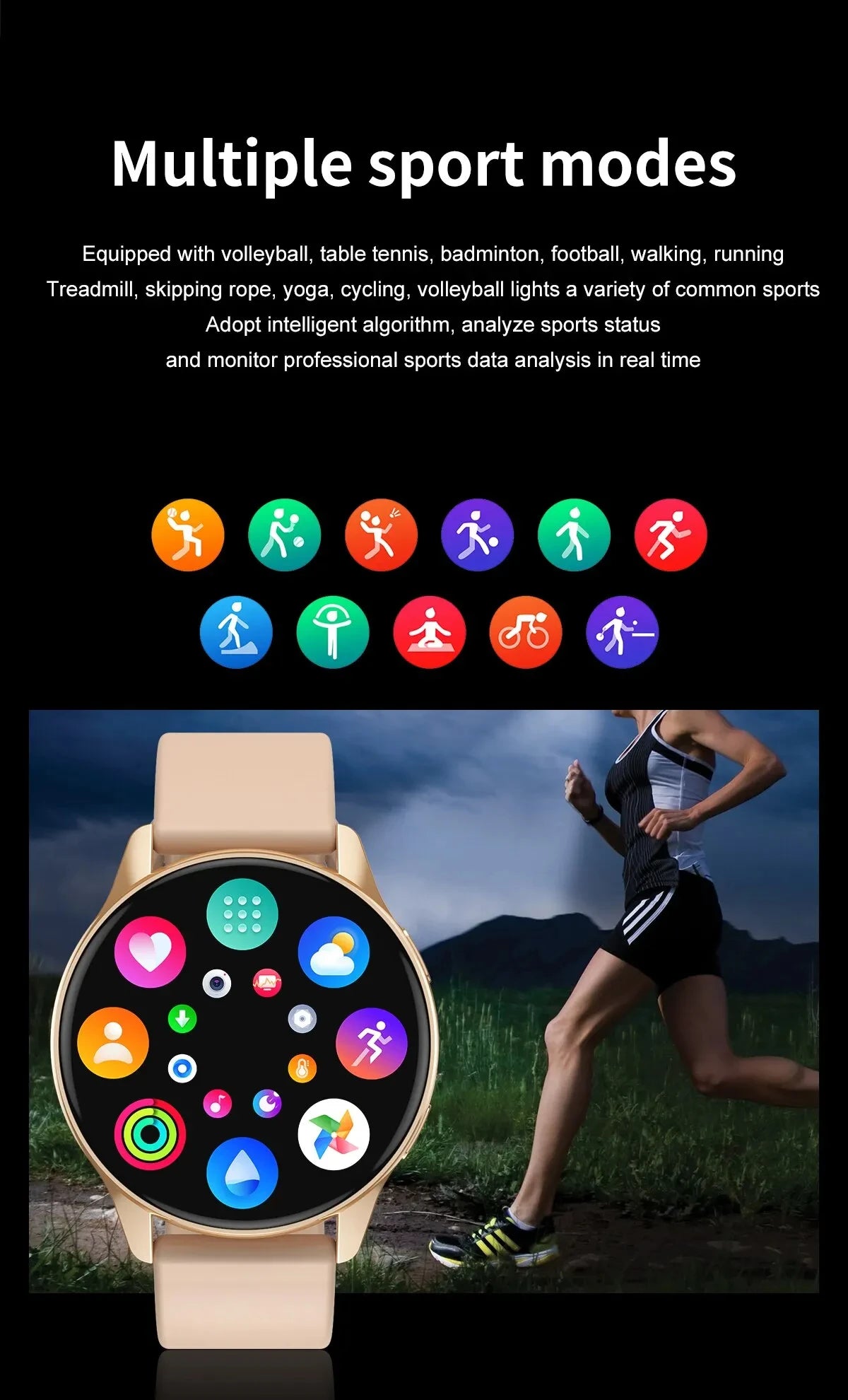 LIGE New Smart Watch Wireless Charging Smartwatch Bluetooth Calls Watches Men Women Fitness Bracelet Custom Watch Face +Box