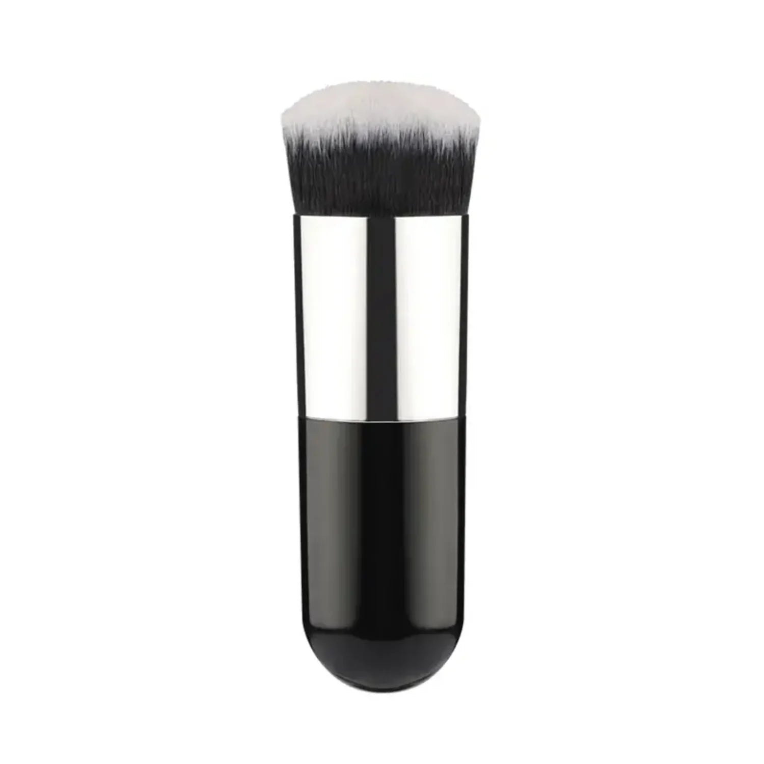 Professional Flat Brush for Fashion Makeup with Highlighting and Loose Powder Applications