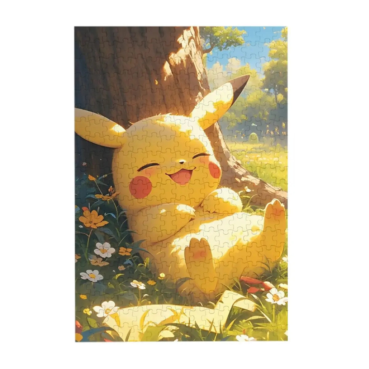 Pokemon Characters Pikachu Cartoon Wooden Puzzles for Children Jigsaw Puzzles 300 Pieces Educational Toys Gift for Kids