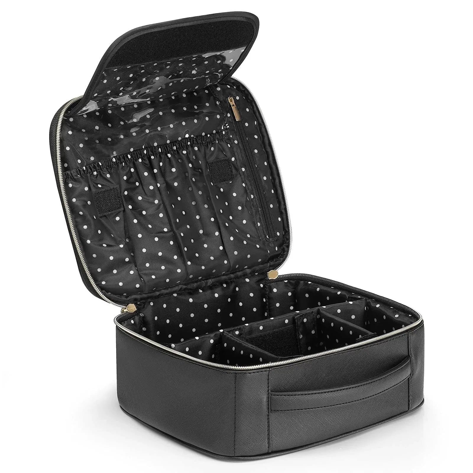 Makeup Bag PU Portable Multi-functional Home Travel Waterproof  Makeup Organizer Women's Cosmetic Bag