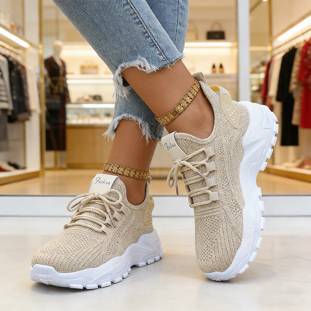 Breathable Dad Sneakers