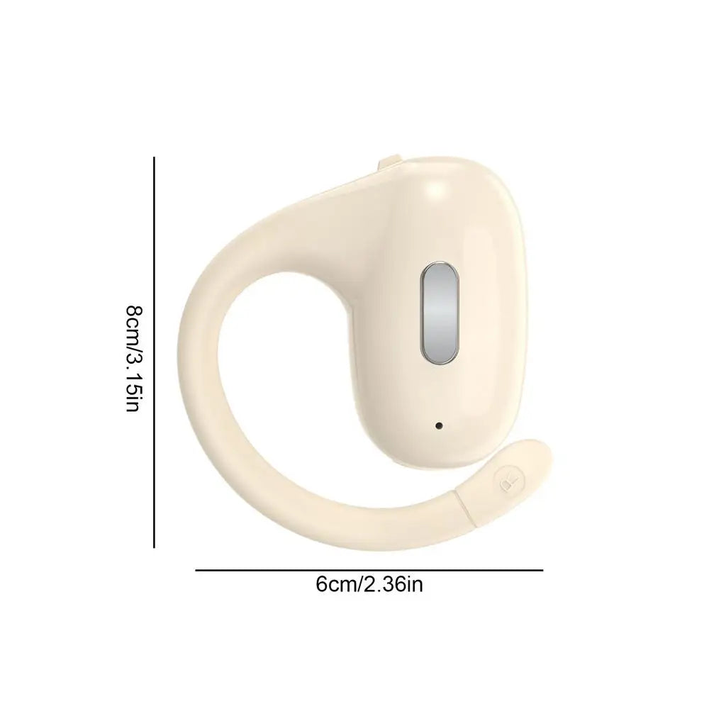 Open Ear Wireless Earbuds 5.4 Bone Conduction Over-ear Wireless Earbuds Earbuds For Noise Reduction Super Long Battery Life