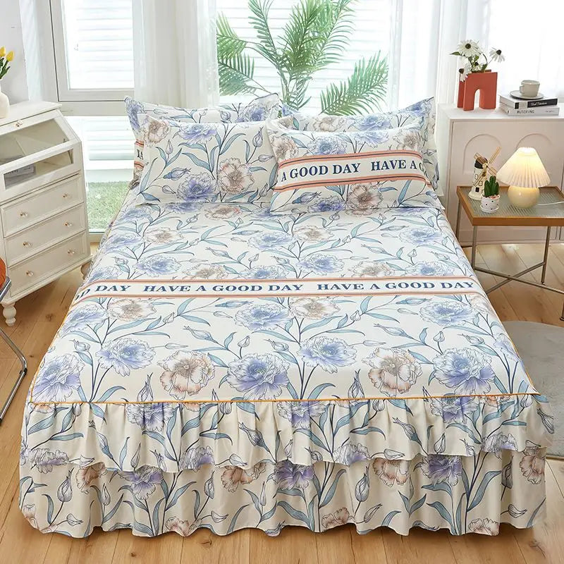 Par de fundas de almohada ultrasuaves con estampado floral