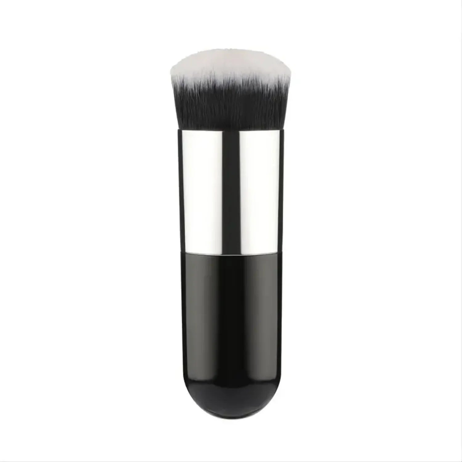 Professional Flat Brush for Fashion Makeup with Highlighting and Loose Powder Applications