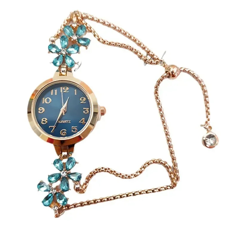 Watches for Woman Reloj Mujer Mermaid Chain Luxury Diamond woman watch Bracelet Fashion Quartz Watches часы женские наручные