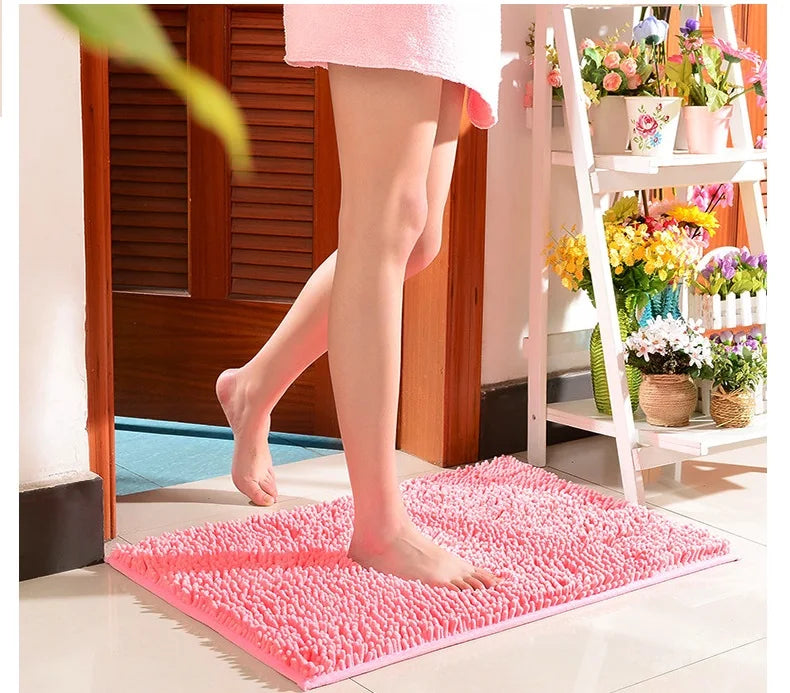 Bath Mat Cheap  Thicken Memory Carpet Rugs Toilet Bathtub Room Living Room Door Bathroom Absorbent Foot Floor Mats