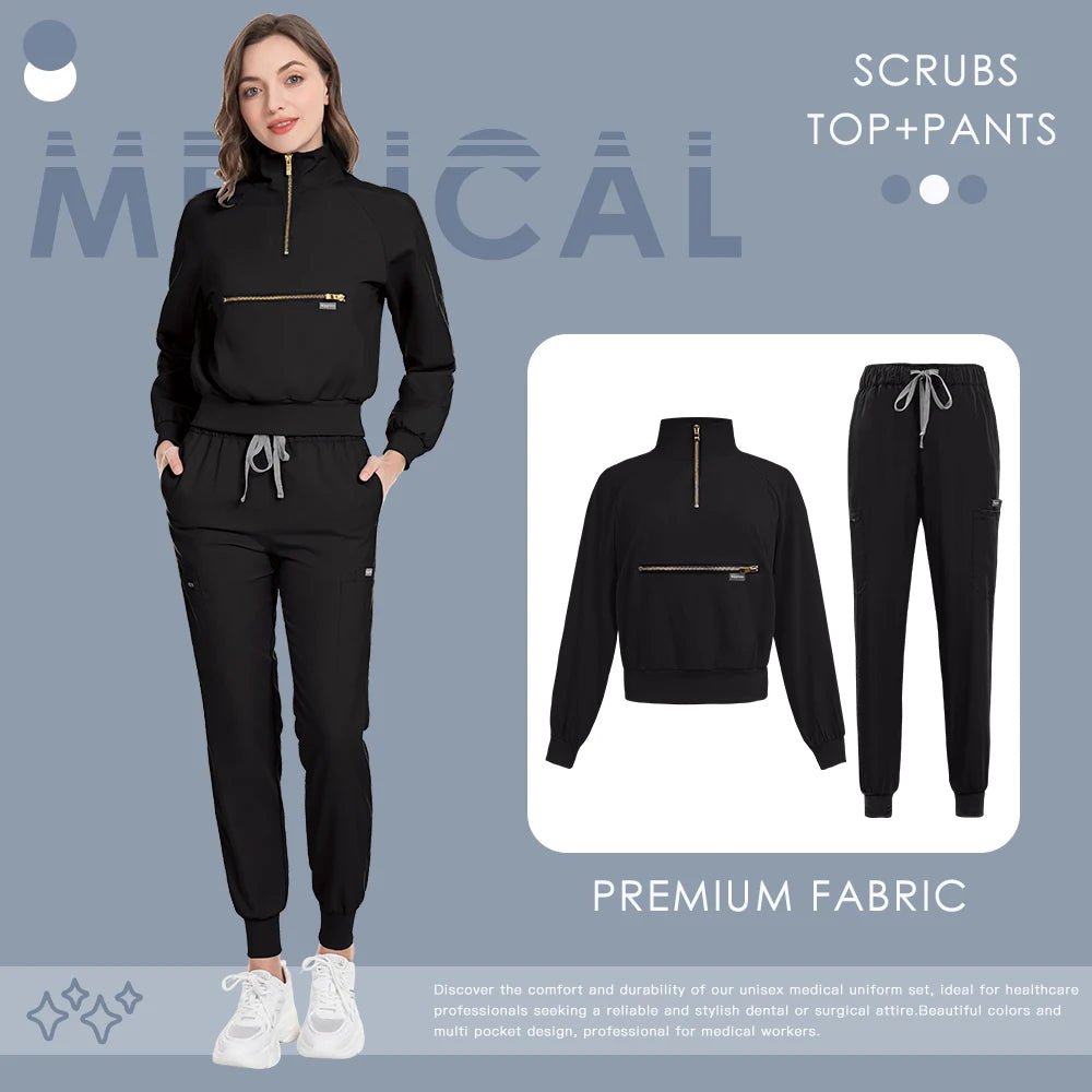 Wholesale Dentistry Workwear Operating Room Work Scrubs Set Hospital Doctor Clothes Medical Nurse Uniforms Clinical Surgery Suit