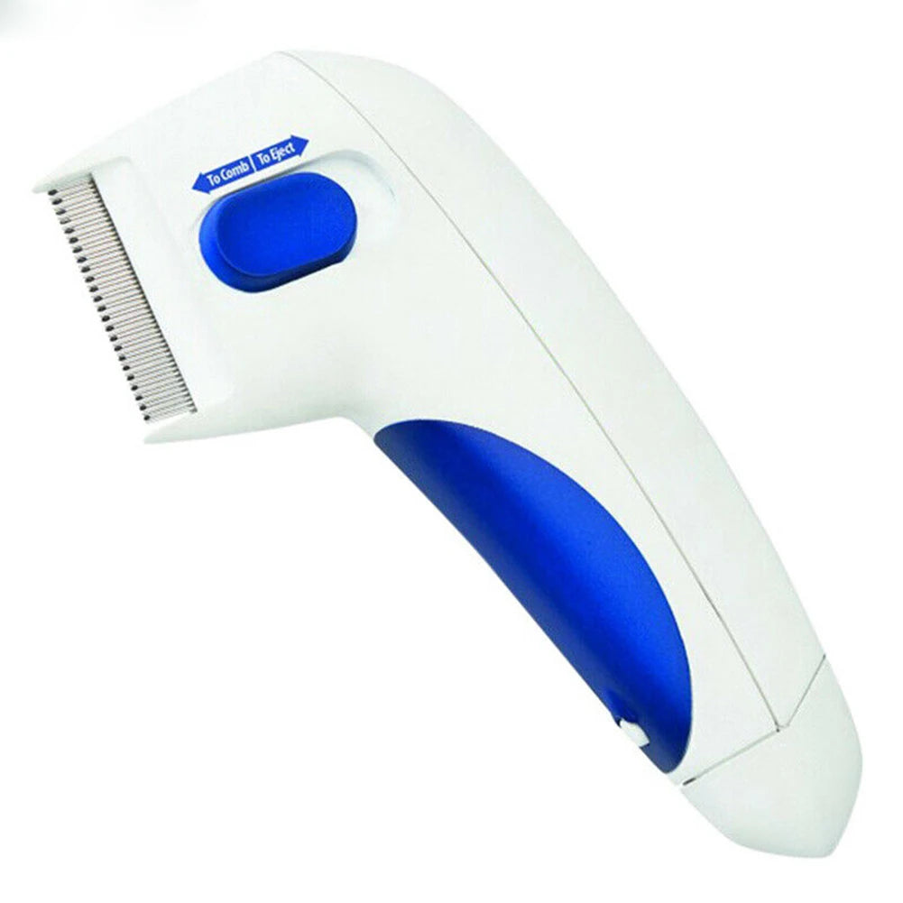 1Pc Pet Licke Electric Tick Remover Comb Safety Tool for Dogs Cats and Pets To Kill Fleas Hair Lice Killer Cleaning Brush