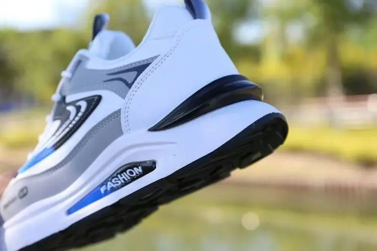 Shoes for Men Lightweight Pu Leather Casual Shoes New Men's Sneakers Fashion Men Tennis Shoes Breathable Sport Running Shoe