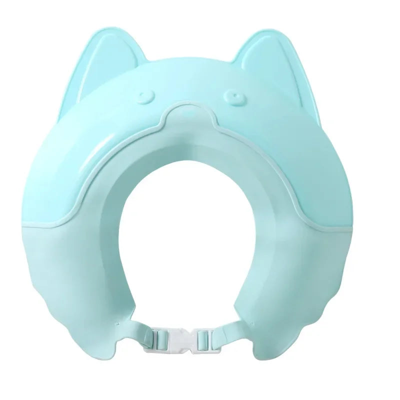 Children Shower Caps Adjustable Childrens Shower Hat Waterproof Kids Bath Cute Infant Wash Hair Shield Cap for Eye Protection
