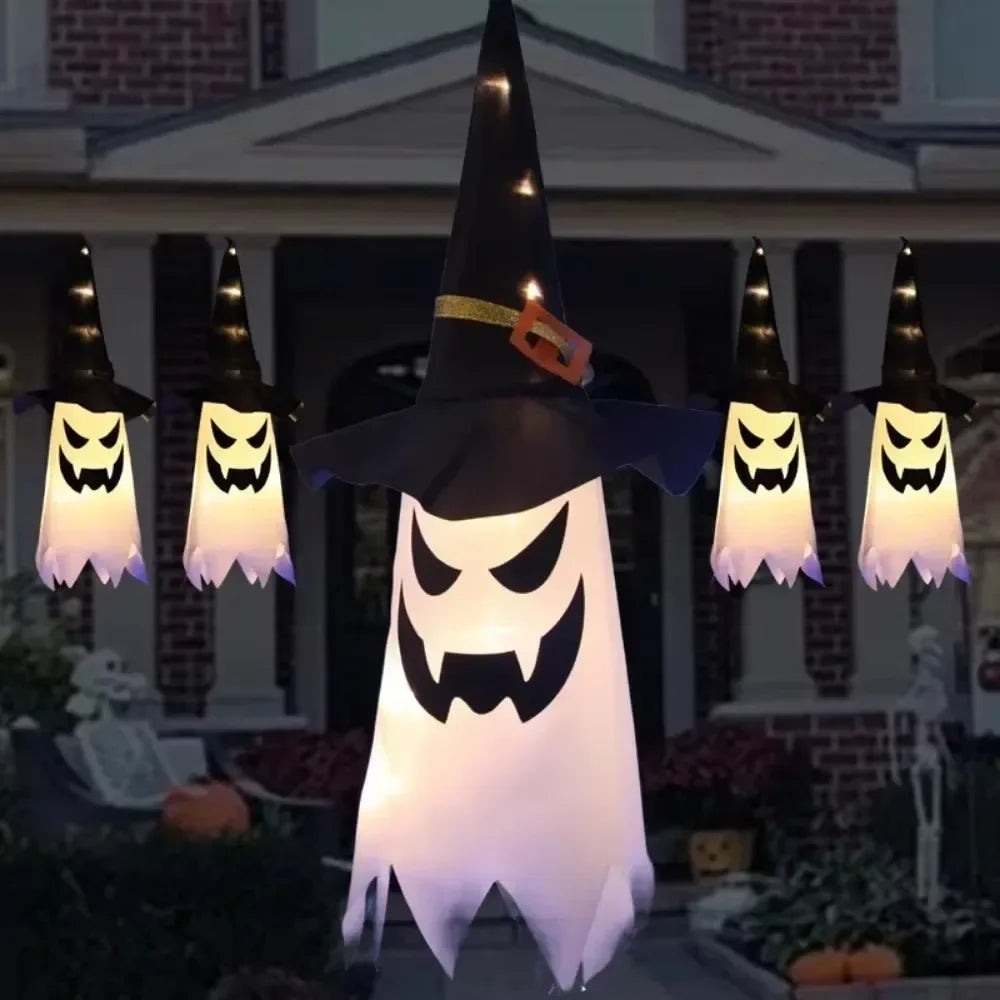 Halloween Decoration Outdoor Party Decoration Indoor Ghost Decoration Ghost Lights Courtyard Party Garden New