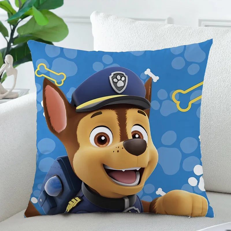 Paw Patrol PillowCase Chase Skye Cartoon Cute Throw Cushion Cover Pillowslip ForLiving Room Sofa Home Decor Kids Birthday Gifts