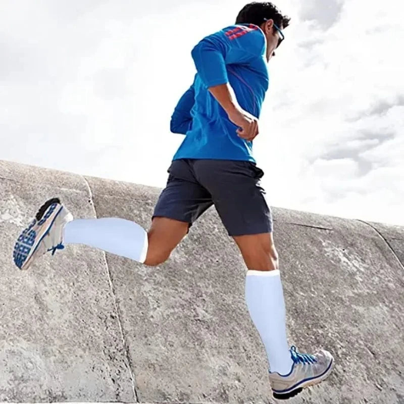 Men Women Compression Socks Prevent Calf Varicose Veins Soreness Pressure Cycling Professional Leg Support Nurse Socks