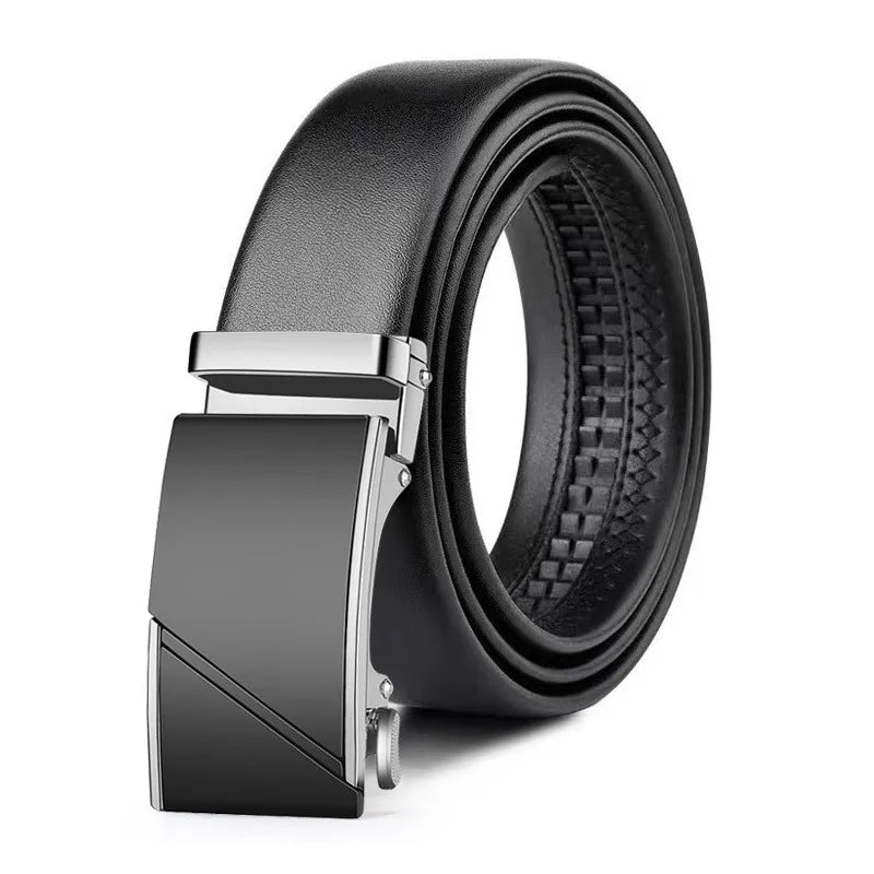 Men’s Automatic Buckle Leather Belt