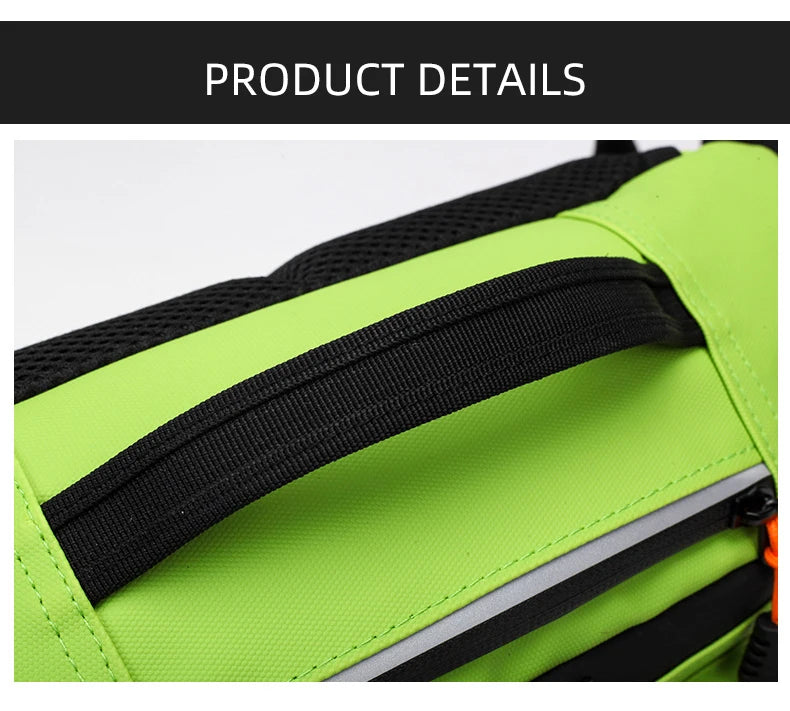 Fishing Lure Waist Bag Large Fish Box Accessories Outdoor Sports Tackle Gear Belt Bag Multi-pockets Crossbody Fishing Bag
