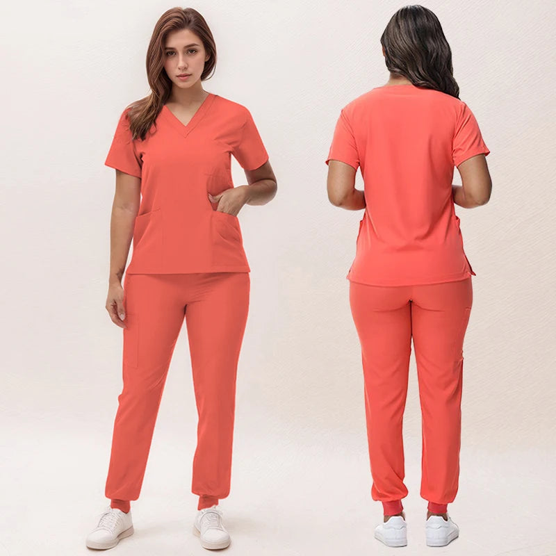 Unisex Medical Scrub Set – Modern, Comfortable & Professional for Healthcare Work