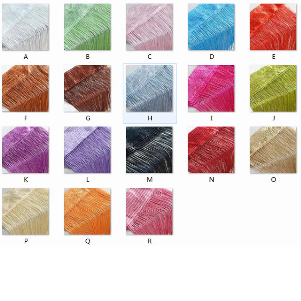Cortinas para sala de estar de 50CMX200CM Cortina de hilo para sala de estar Puerta Pared Ventana Panel Divisor de ambientes Cortina de borlas decorativa