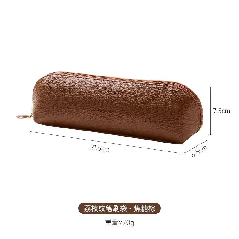 Portable makeup brush pencil bag storage bag travel makeup bag women's portable liner bag new high-end makeup bag