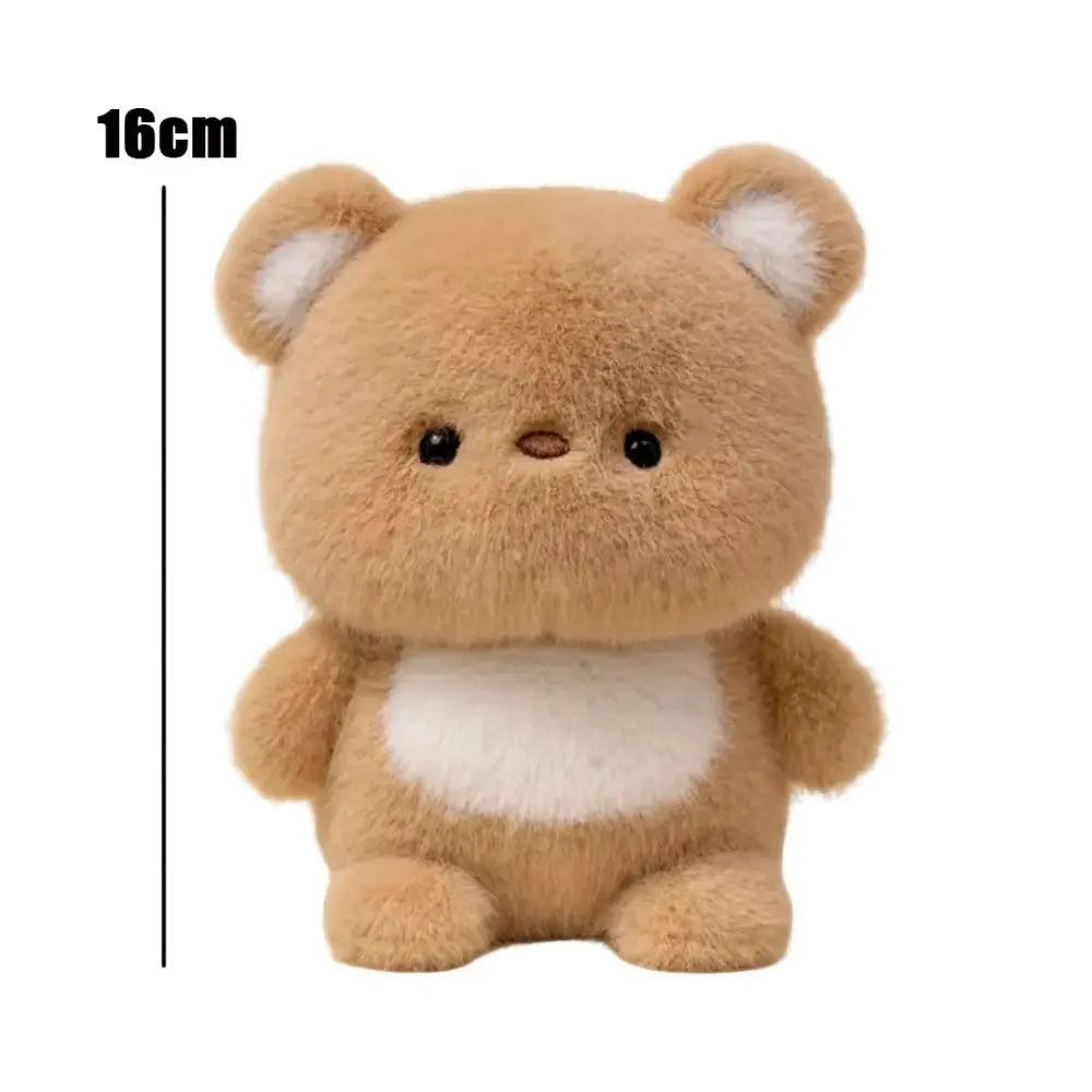 Cute 16cm Plush Companion Doll Fashion Stuffed Animal Pillow Super Soft Plush Bear Elephant Animal Plush Toy Sleeping Gift