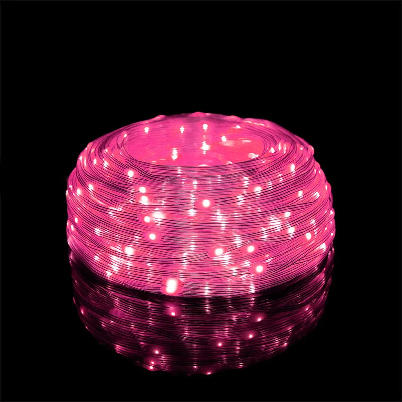 Christmas Decorations For Home Led Festoon Fairy Lights 20/50/100M EU/US Plug New Year 2025 Street Garland On The House