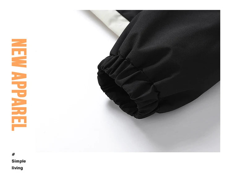 New Men's Jacket 2025 Spring Autumn Thin Windproof Jacket Men's Casual Mountaineering Camping Waterproof Coat Men Clothing