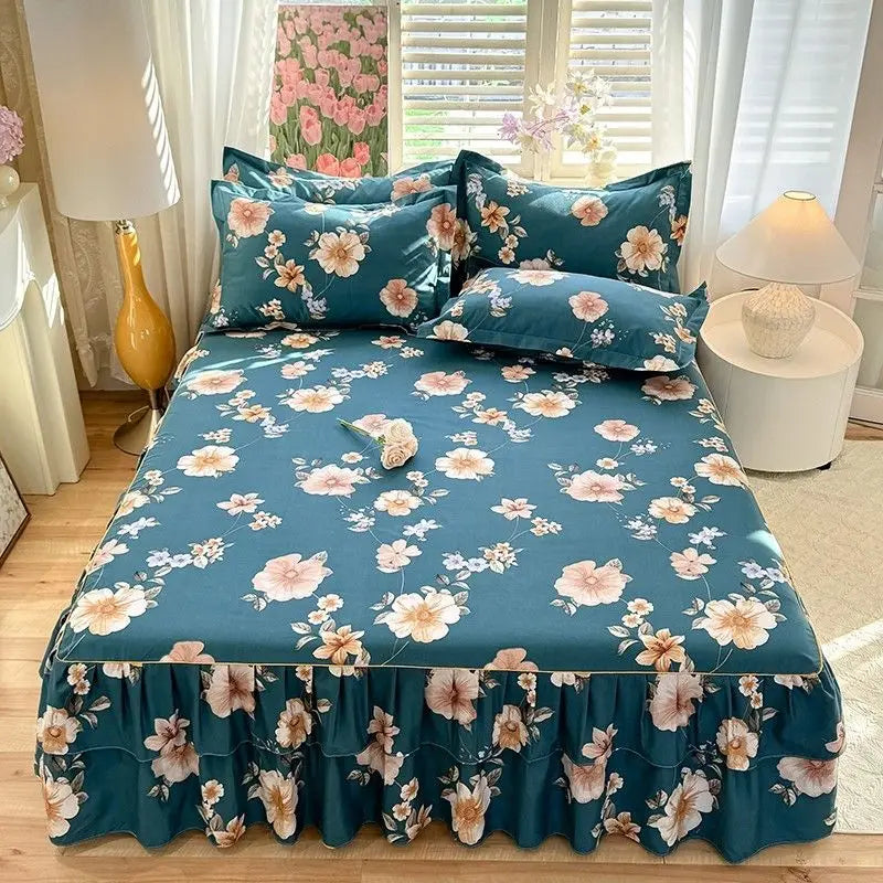 Par de fundas de almohada ultrasuaves con estampado floral