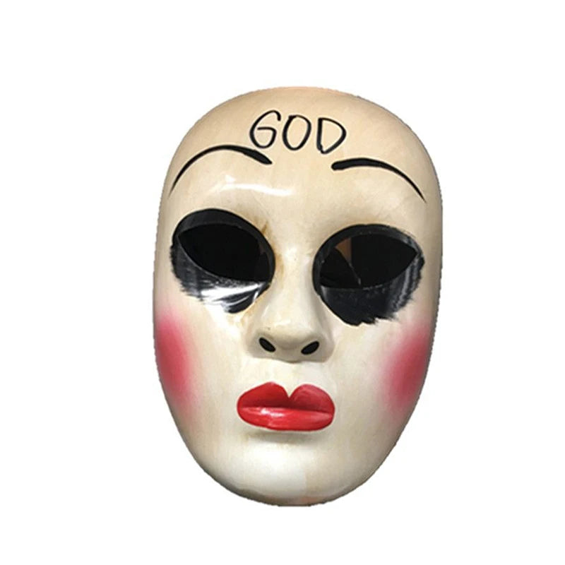 Party Anonymous Masks Halloween Movie Theme Face Masks For Adult Cosplay Film Costume Props Mask Horror Mask Gift For Kids