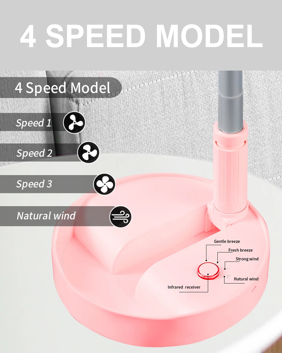 Foldable Desk Fan
